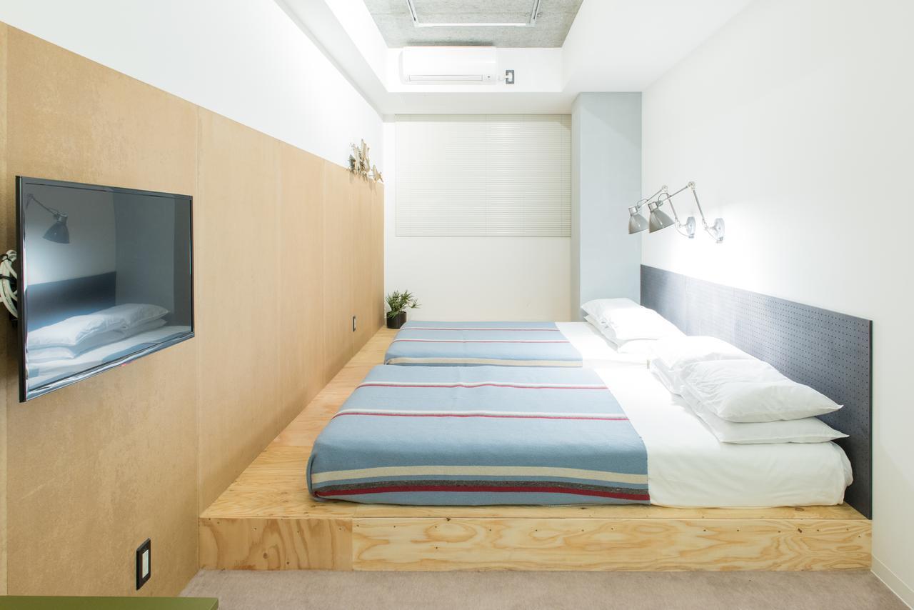Earthmans Dotombori Hotell Osaka Exteriör bild