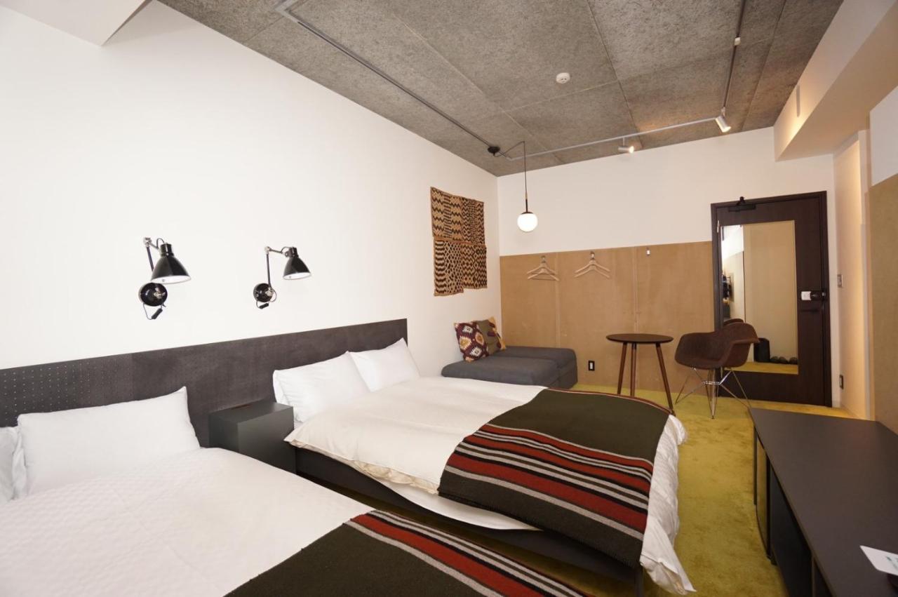 Earthmans Dotombori Hotell Osaka Exteriör bild
